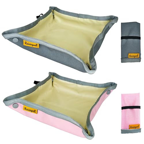 Reisenäpfe für Hunde, Rosa und Grau Reisenäpfe für Hunde, Rosa und Grau von Raisingwell