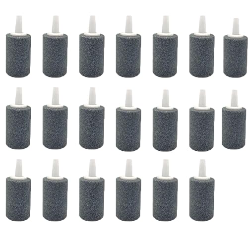 Rakiuty Aquarium Air Stones,Aquarium Luftstein Zylinder Blase,Luftblasen Diffusor Airstones,Blasendiffusor Luftstein für Teiche,Luftsprudler Stein Bubble,Luftstein für Aquarium,Bubble Stone,20PCS Rakiuty Aquarium Air Stones,Aquarium Luftstein Zylinder Blase,Luftblasen Diffusor Airstones,Blasendiffusor Luftstein für Teiche,Luftsprudler Stein Bubble,Luftstein für Aquarium,Bubble Stone,20PCS von Rakiuty