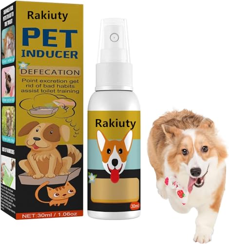 Töpfchen-Trainingsspray,Potty Here-Trainingshilfe-Spray,Hunde Lockstoff Spray,Töpfchen Trainingshilfe,Welpen-Töpfchen-Trainingsspray,Potty Here-Trainingshilfe-Spray,Welpentraining-Spray Hundekatze von Rakiuty