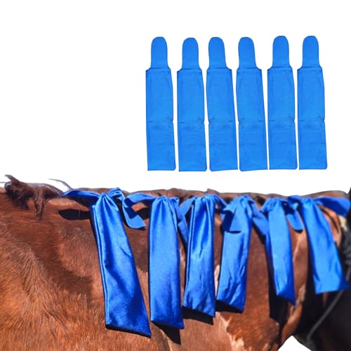 Ranch Hand Pferdemähne Taschen - Schützen Pferdemähne vor Wind, Sonne & Schlamm - Verhindert Verwicklungen, Reiben und Bruch - Hergestellt aus Lycra und Nylon - Einfach zu bedienen und waschbar - 6er Ranch Hand Pferdemähne Taschen - Schützen Pferdemähne vor Wind, Sonne & Schlamm - Verhindert Verwicklungen, Reiben und Bruch - Hergestellt aus Lycra und Nylon - Einfach zu bedienen und waschbar - 6er von Ranch Hand Store