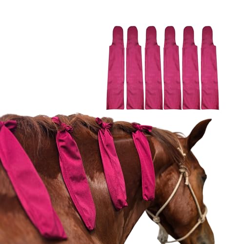 Ranch Hand Pferdemähne Taschen - Schützen Pferdemähne vor Wind, Sonne & Schlamm - Verhindert Verwicklungen, Reiben und Bruch - Hergestellt aus Lycra und Nylon - Einfach zu bedienen und waschbar - 6er Ranch Hand Pferdemähne Taschen - Schützen Pferdemähne vor Wind, Sonne & Schlamm - Verhindert Verwicklungen, Reiben und Bruch - Hergestellt aus Lycra und Nylon - Einfach zu bedienen und waschbar - 6er von Ranch Hand Store