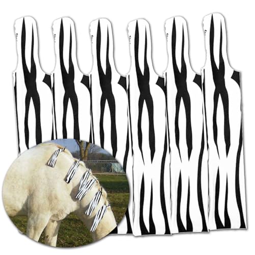 Ranch Hand Pferdemähne Taschen - Schützen Pferdemähne vor Wind, Sonne und Schlamm - Verhindert Verwicklungen, Reiben und Bruch - Hergestellt aus Lycra und Nylon - Einfach zu bedienen und waschbar - von Ranch Hand Store