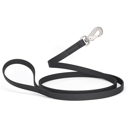 Randstark Biothane wasserdichte und langlebige Hundeleine mit Herm Sprenger Edelstahl-Karabinerhaken, 1,8 m, für mittelgroße und große Hunde, hergestellt in den USA, Schwarz, B 1,6 cm x L 1,8 m Randstark Biothane wasserdichte und langlebige Hundeleine mit Herm Sprenger Edelstahl-Karabinerhaken, 1,8 m, für mittelgroße und große Hunde, hergestellt in den USA, Schwarz, B 1,6 cm x L 1,8 m von RandStark