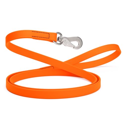 Randstark Biothane wasserdichte und langlebige Hundeleine mit Herm Sprenger Edelstahl-Karabinerhaken, 1,8 m, für mittelgroße und große Hunde, hergestellt in den USA (Jägerorange, B 1,9 cm x L 1,8 m) Randstark Biothane wasserdichte und langlebige Hundeleine mit Herm Sprenger Edelstahl-Karabinerhaken, 1,8 m, für mittelgroße und große Hunde, hergestellt in den USA (Jägerorange, B 1,9 cm x L 1,8 m) von RandStark