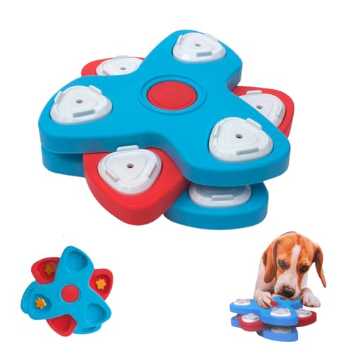 Rangebow Pets Interaktiver Hunde-Slow-Feeder, 3-lagiges Puzzle-Spielzeug, Gehirnstimulation und IQ-Verbesserung für alle kleinen, mittleren und großen Hunderassen, Unterhaltungs-Leckerli-Spielzeug Rangebow Pets Interaktiver Hunde-Slow-Feeder, 3-lagiges Puzzle-Spielzeug, Gehirnstimulation und IQ-Verbesserung für alle kleinen, mittleren und großen Hunderassen, Unterhaltungs-Leckerli-Spielzeug von Rangebow