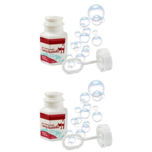 2st Katzenminze Seifenblasen, 0,6Oz Natürliche Flüssigkeit Öl Blower, Katze Kätzchen Interaktives Spielzeug, Flasche Mit Catnip Bubble Wand | Natürliches, Nach Ätherischen Ölen Duftendes Verringerung 2st Katzenminze Seifenblasen, 0,6Oz Natürliche Flüssigkeit Öl Blower, Katze Kätzchen Interaktives Spielzeug, Flasche Mit Catnip Bubble Wand | Natürliches, Nach Ätherischen Ölen Duftendes Verringerung von Ranley