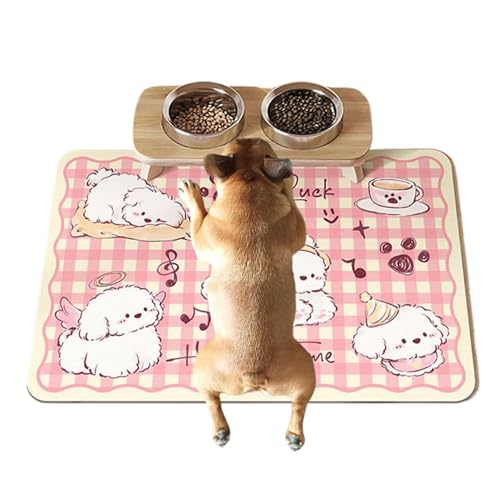 Ranley Fressmatte Für Hundenäpfe - rutschfeste & Saugfähige Fressunterlage Für Hunde Und Katzen,30x40 cm Saugfähige Schnelltrocknende Unterlage Für Katzen Innenbereich Ranley Fressmatte Für Hundenäpfe - rutschfeste & Saugfähige Fressunterlage Für Hunde Und Katzen,30x40 cm Saugfähige Schnelltrocknende Unterlage Für Katzen Innenbereich von Ranley