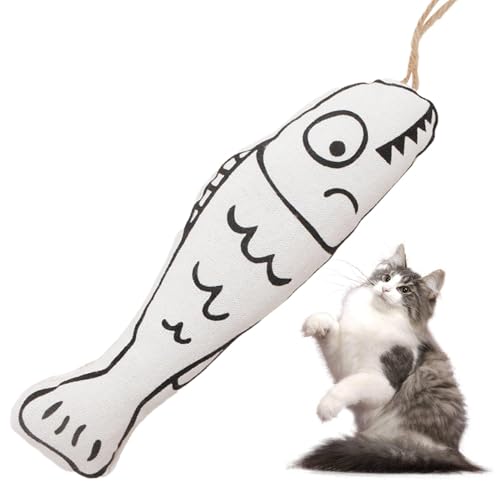 Ranley Katzenfischspielzeug,Fischkatzenspielzeug | Baumwolle Katzenminze Fisch - Interaktives Katzenspielzeug, bissfestes Katzen-Kauspielzeug, Katzenzubehör für Tierhandlung, Zuhause, Katzenzucht, Ranley Katzenfischspielzeug,Fischkatzenspielzeug | Baumwolle Katzenminze Fisch - Interaktives Katzenspielzeug, bissfestes Katzen-Kauspielzeug, Katzenzubehör für Tierhandlung, Zuhause, Katzenzucht, von Ranley