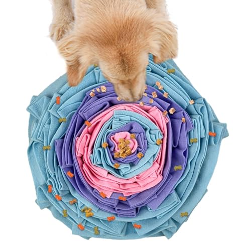 Ranley Schnüffelmatte für Hunde, Leckmatte für Hunde | Interaktives Hundespielzeug,Interaktives Hundespielzeug, Hundefuttermatte, Heimtierbedarf, interaktives Hundespielzeug für Katzen und Hunde von Ranley