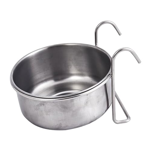 Ranley Vogel Napf Für Käfig - Papageienfutternäpfe - Breite Öffnung Futter- Und Wasserspender Als Futterschale Für Nymphensittiche Und Käfigvögel von Ranley
