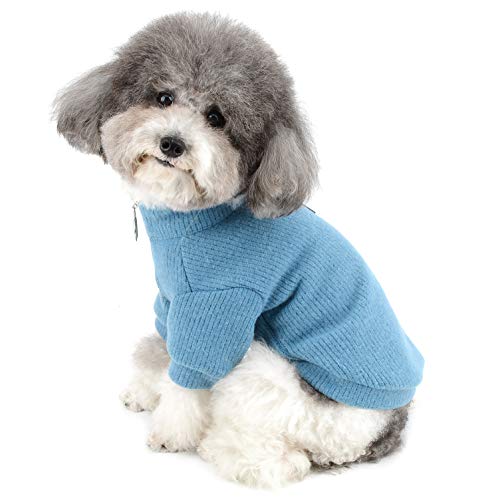 Timogee-Haustier Kleidung Hundemantel Kapuzenjacke Pullover warmer Pullover Welpe Herbst Wintermantel Soft Bequem Sweatshirt