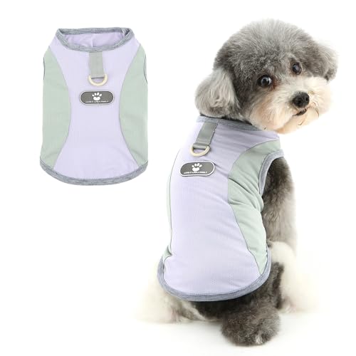 Ranphy Color-Block, weiches Netzgewebe für Haustiere, Sonnenschutzshirt für XS, kleine Hunde, Welpen, coole Weste, Tanktop mit Leinen-Ring, atmungsaktiv, Yorkie, Chihuahua, Sommerkleidung Ranphy Color-Block, weiches Netzgewebe für Haustiere, Sonnenschutzshirt für XS, kleine Hunde, Welpen, coole Weste, Tanktop mit Leinen-Ring, atmungsaktiv, Yorkie, Chihuahua, Sommerkleidung von Ranphy