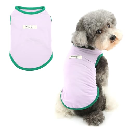 Ranphy Haustier-Sonnenschutzshirt für X-Small und kleine Hunde, cooles Welpen, ärmelloses Weste, Tanktop, Yorkie, Chihuahua, Sommerkleidung, Katzenkleidung, Outdoor-Spaziergänge, Wandern, Lila, Größe Ranphy Haustier-Sonnenschutzshirt für X-Small und kleine Hunde, cooles Welpen, ärmelloses Weste, Tanktop, Yorkie, Chihuahua, Sommerkleidung, Katzenkleidung, Outdoor-Spaziergänge, Wandern, Lila, Größe von Ranphy