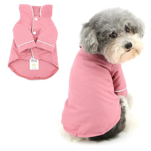 Ranphy Schlafanzug für Haustiere, weiches Baumwoll-Mischgewebe, Revers, zweibeinig, Nachtwäsche, Hemd für XS, kleine und mittelgroße Hunde, Welpen, Schlafanzug, Yorkie, Chihuahua, Bulldogge, Frühling, Ranphy Schlafanzug für Haustiere, weiches Baumwoll-Mischgewebe, Revers, zweibeinig, Nachtwäsche, Hemd für XS, kleine und mittelgroße Hunde, Welpen, Schlafanzug, Yorkie, Chihuahua, Bulldogge, Frühling, von Ranphy