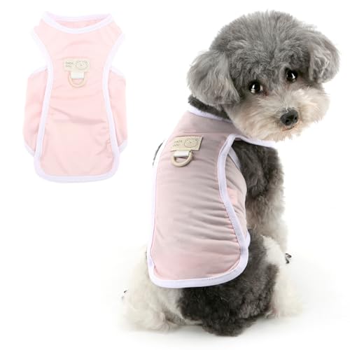 Ranphy Sonnenschutzshirt für Haustiere, für XS, kleine Hunde, Welpen, cooles Weste, Tanktop mit Ring für die Leine, Yorkie, Chihuahua, Sommerkleidung, Katzenkleidung, Outdoor-Spaziergänge, Wandern Ranphy Sonnenschutzshirt für Haustiere, für XS, kleine Hunde, Welpen, cooles Weste, Tanktop mit Ring für die Leine, Yorkie, Chihuahua, Sommerkleidung, Katzenkleidung, Outdoor-Spaziergänge, Wandern von Ranphy