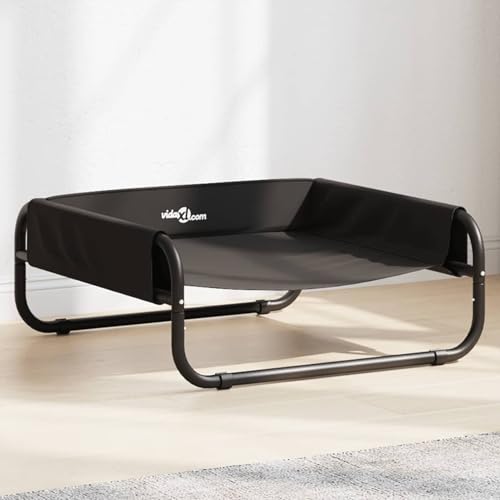 Rantry Hundebett Erhöht Anthrazit Oxford-Gewebe und Stahl Hund Haustierbett Model172600 von Rantry