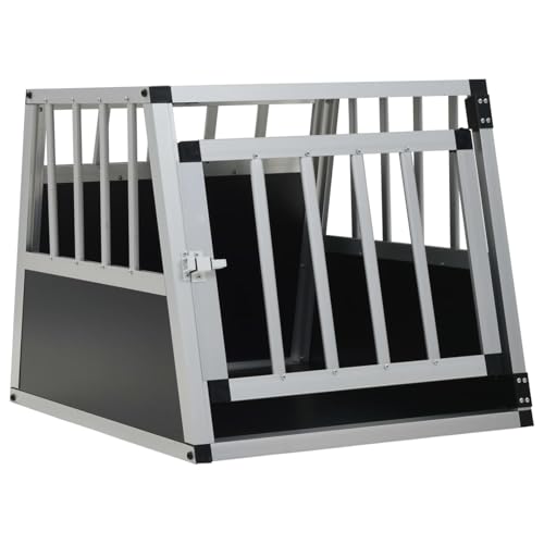 Rantry Hundetransportbox mit Einzeltür 54 x 69 x 50 cm Hundebox Model170666 von Rantry