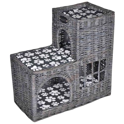 Rantry Kuschelhöhle für Katzen Haustiere mit Kissen Weide Haustierbedarf Model170226 Rantry Kuschelhöhle für Katzen Haustiere mit Kissen Weide Haustierbedarf Model170226 von Rantry