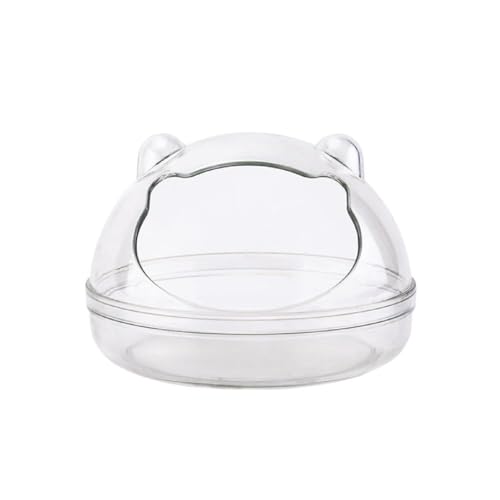 Badesandbehälter Für Hamster Kunststoff Badezimmer Transparente Box Badespielzeug Zubehör Für Kleintiere Hamster Badezimmer Sandkasten Haus von Ranuw