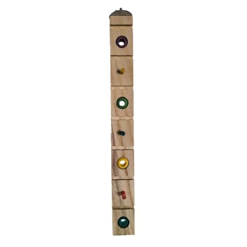 Papagei Kauspielzeug Vogel Sitzstange Ständer Holzblöcke Puzzle Spielzeug Für Nymphensittich Sittich Knabbern Halten Schnäbel Getrimmt Vogel Sitzstange Holzständer Papagei Käfig Puzzle Spielzeug von Ranuw