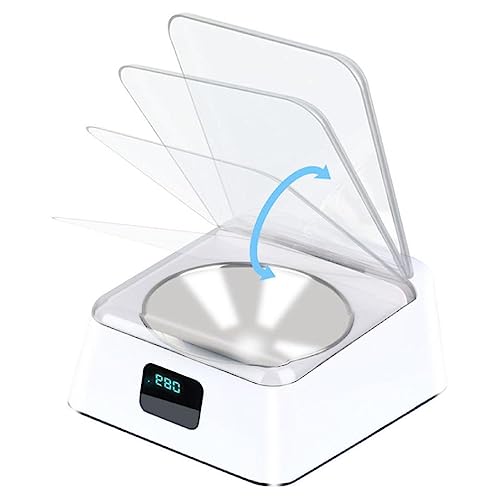 Pet Dishes Bowls With Intelligent Sensing For Kitten Food Water Bowl Puppy Feeder Automatic Cat Food Bowls Clear Cover Pet Feeding Bowls For Cats von Ranuw