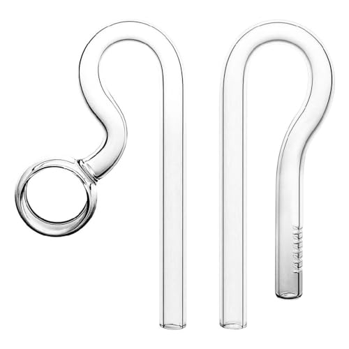 Ranuw Glasrohr-Zufluss und Schleuderabflussrohr transparent für Tetra und andere Filter einfach, Glas-Spinabfluss zu installieren Ranuw Glasrohr-Zufluss und Schleuderabflussrohr transparent für Tetra und andere Filter einfach, Glas-Spinabfluss zu installieren von Ranuw
