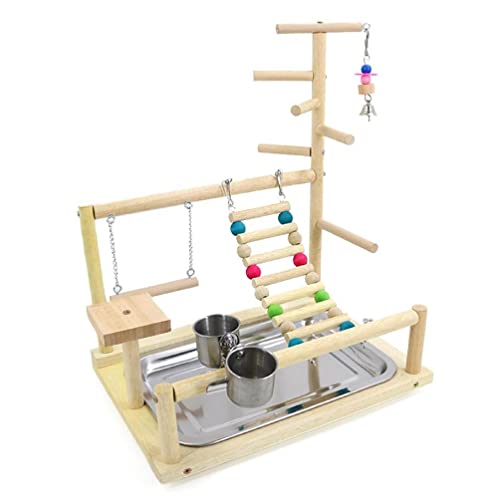 Ranuw Holzbarsch Laufstallleiter Mit Futterbechern Für Turteltauben Sittichkäfig Geschenk Für Vogelliebhaber Einfach Zu Verwenden Sauberer Langlebiger Holzständer Für Vögel Ranuw Holzbarsch Laufstallleiter Mit Futterbechern Für Turteltauben Sittichkäfig Geschenk Für Vogelliebhaber Einfach Zu Verwenden Sauberer Langlebiger Holzständer Für Vögel von Ranuw