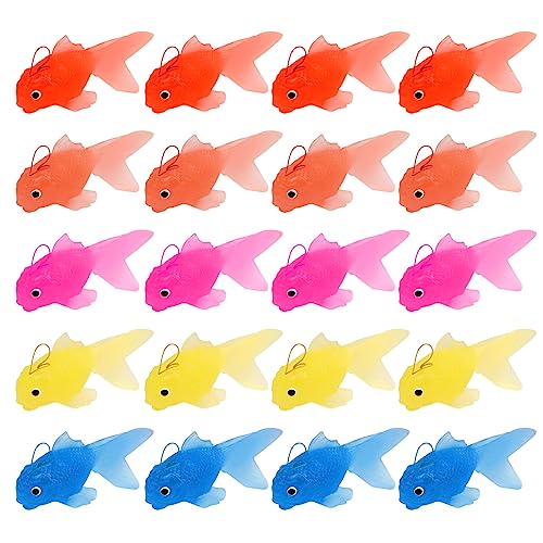 Ranuw Schwimmender Spielzeugfisch Für Unterwasserfische Mehr Trinken Gadget Set Mit 20 Neuheiten In Fischform Unterwasser Fischspielzeug von Ranuw
