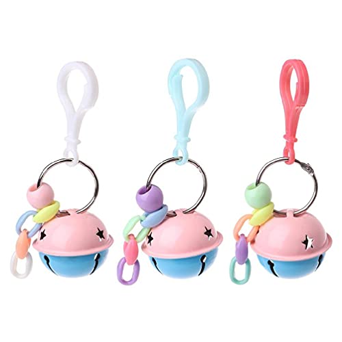 Ranuw Vogelspielzeug, 4,1 cm, bunt, interaktives Spielzeug für Papageien, aus Metall, für Graupapageien, Mini-Aras, Wellensittiche, Finken, Kanarienvögel, Papageienspielzeug, afrikanisches Grau für Ranuw Vogelspielzeug, 4,1 cm, bunt, interaktives Spielzeug für Papageien, aus Metall, für Graupapageien, Mini-Aras, Wellensittiche, Finken, Kanarienvögel, Papageienspielzeug, afrikanisches Grau für von Ranuw