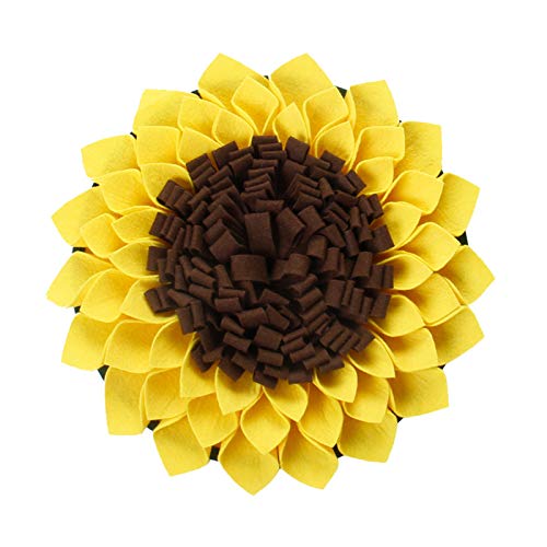Slow Feeding Bowl Food Dispenser Slow Feeding Toys Sunflower Pet Dog Snuffle Mat Nose Smell Training Sniffing Pad Cleaner For Tilesmould Paint For Wallsmould Remover Spray For Wallsmould von Ranuw