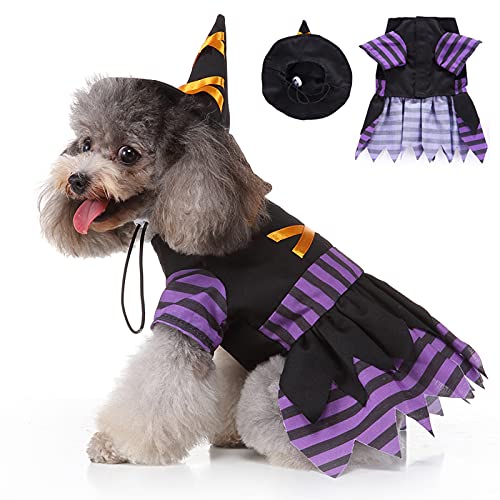 Ranvi niedlicher Hund Halloween-Kostüm, Halloween-Haustier-Kostüm-Hundepuppe Cosplay, Neuheit Hundekleidung, Hundekostüme für Dress Up Party, Puppy Medium Dog(L) von Ranvi