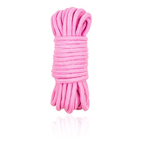 Rapidly Bondageseil,10 Meter Bondage Seil Baumwollseil für Bett Sexspiele Bondage Seil,Pink von Rapidly