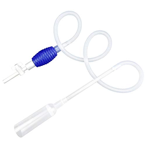 Rarihem Siphon zur Reinigung des Aquariums, Pumpe zur Reinigung des Fischtanks, Wasserwechsel für Aquarien, Siphon für die Reinigung von Aquarien, manuelle Pumpe, 1 Stück Rarihem Siphon zur Reinigung des Aquariums, Pumpe zur Reinigung des Fischtanks, Wasserwechsel für Aquarien, Siphon für die Reinigung von Aquarien, manuelle Pumpe, 1 Stück von Rarihem