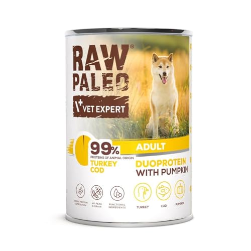 RAW PALEO Turkey&Cod Puppy 400g Welpenfutter Duoprotein Truthahn RAW PALEO Turkey&Cod Puppy 400g Welpenfutter Duoprotein Truthahn von Raw Paleo
