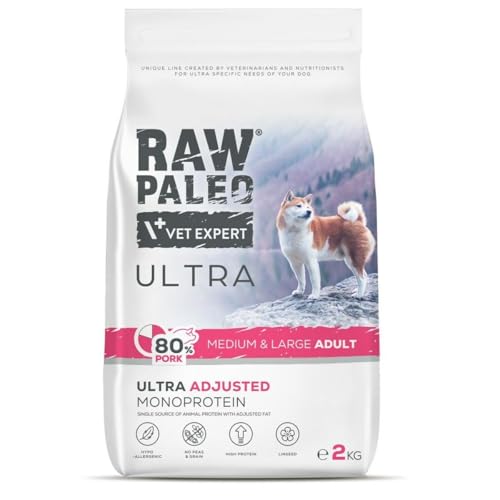 RAW PALEO Ultra Pork Medium&Large Adult 2kg mit Schweinefleisch für Hunde Erwachsene RAW PALEO Ultra Pork Medium&Large Adult 2kg mit Schweinefleisch für Hunde Erwachsene von Raw Paleo