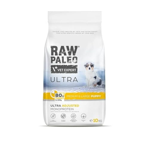 Raw Paleo Ultra Turkey Medium Large Puppy 10kg Monweißfutter Türkei von Raw Paleo