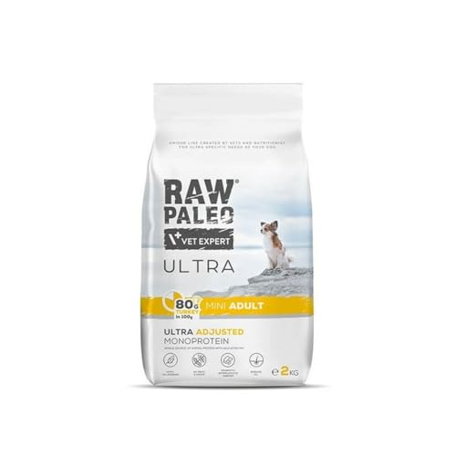 Raw Paleo Ultra Turkey Mini Adult 2kg Monweißfutter Hund von Raw Paleo