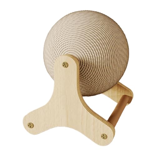 Ball Katzenkratzbrett mit Ball - Ball Katzenkratzbrett | Katzenspielzeug Sisal Kratzball Klettern Kratzbaum mit Kugelbahn für Katzen Übung und Spielen Ball Katzenkratzbrett mit Ball - Ball Katzenkratzbrett | Katzenspielzeug Sisal Kratzball Klettern Kratzbaum mit Kugelbahn für Katzen Übung und Spielen von Raxove
