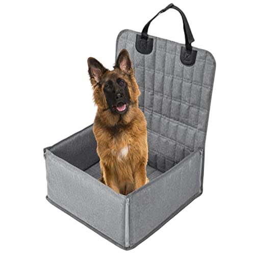 Haustier Autositz, wasserdichte Reise Kätzchen Hängematte, Atmungsaktiver Hund Booster Sitz, Verstellbare Haustiertragetasche mit Rücksitz, Robuster Auto Welpensitz für Haustiere in Klein, Mittel, Haustier Autositz, wasserdichte Reise Kätzchen Hängematte, Atmungsaktiver Hund Booster Sitz, Verstellbare Haustiertragetasche mit Rücksitz, Robuster Auto Welpensitz für Haustiere in Klein, Mittel, von Raxove