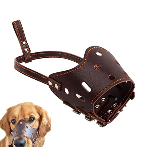 Maulkorb für Hunde - Hundemaulkörbe gegen beißendes Bellen | Maulkörbe mit Verstellbarer Schnalle, geeignet für die meisten Hunde, Helfer für Zuhause, drinnen Raxove von Raxove