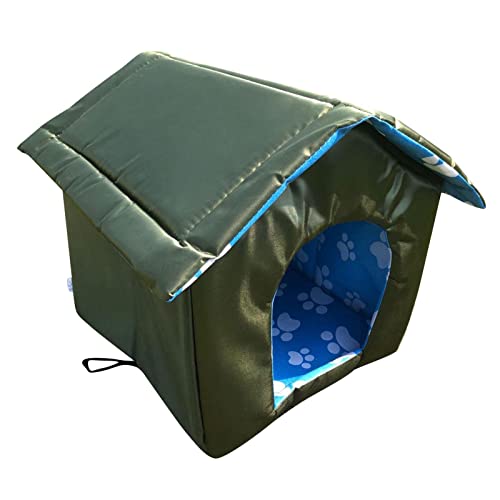 Pet Shelter, Wetterfestes -Haustierhaus, Vier-Jahreszeiten-Haustiernest Kätzchen-Unterschlupf, Outdoor-Katzenhöhle Haustierhaus, Katzen-Hundezelt-Kabine, für kleine Haustiere, Katzen & Hunde Pet Shelter, Wetterfestes -Haustierhaus, Vier-Jahreszeiten-Haustiernest Kätzchen-Unterschlupf, Outdoor-Katzenhöhle Haustierhaus, Katzen-Hundezelt-Kabine, für kleine Haustiere, Katzen & Hunde von Raxove