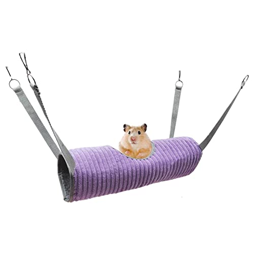 Raxove Chinchilla-Hängematte – Meerbett, weiches Hamsterspielzeug, Tunnel, Hängematte, Frettchen, Etagenbett, Käfigspielzeug für Hamster, Zucker, Papageien, Meerschweinchen Raxove Chinchilla-Hängematte – Meerbett, weiches Hamsterspielzeug, Tunnel, Hängematte, Frettchen, Etagenbett, Käfigspielzeug für Hamster, Zucker, Papageien, Meerschweinchen von Raxove