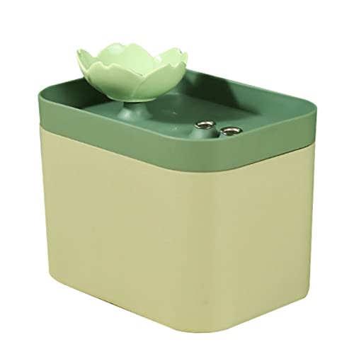 Raxove Katzenblumenbrunnen, automatischer Mini-Katzenwasserspender mit Filter, extrem leiser Keramik-Trinkspender für Katzen und Hunde von Raxove