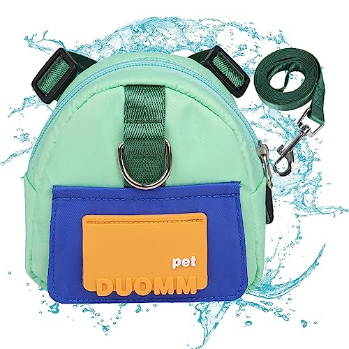 Raxove Rucksack für Hunde, Hunderucksack | Welpen-Schultasche aus wasserdichtem Twill-Stoff, verbreitertes seidiges Gurtband, Doppel-D-Design für Samojede, , Golden Retriever von Raxove