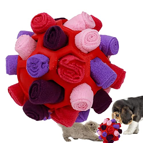 Raxove Schnüffelball für Hunde, Haustier-Schnüffelball-Spielzeug, Welpen-Puzzle-Spielzeug fördern natürliche Futtersuchfähigkeiten, tragbarer langsamer Futterspender für kleine, mittelgroße und große Raxove Schnüffelball für Hunde, Haustier-Schnüffelball-Spielzeug, Welpen-Puzzle-Spielzeug fördern natürliche Futtersuchfähigkeiten, tragbarer langsamer Futterspender für kleine, mittelgroße und große von Raxove