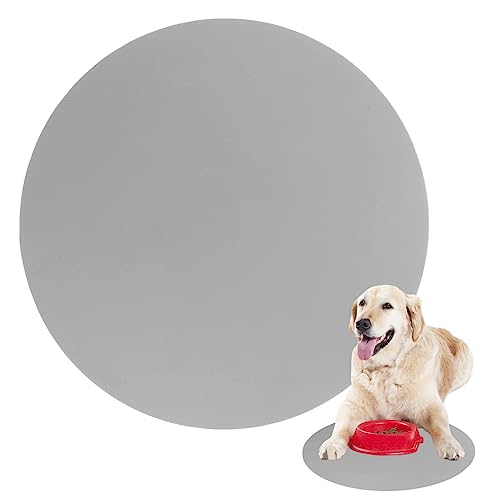 Wasserdichte Hundematte, große Wassermatte für Hunde und Katzen, 30 cm, Matte für Futter und Wasser, rutschfeste Matte Wasserdichte Hundematte, große Wassermatte für Hunde und Katzen, 30 cm, Matte für Futter und Wasser, rutschfeste Matte von Raxove
