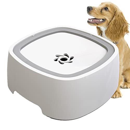 Wassernapf für Hunde und Katzen, Wassernapf für Hunde 1,5 l, Reisenapf für Hunde, tragbar, auslaufsicher, für Futter und Wasser, langsames Wasser mit großer Kapazität, von Raxove