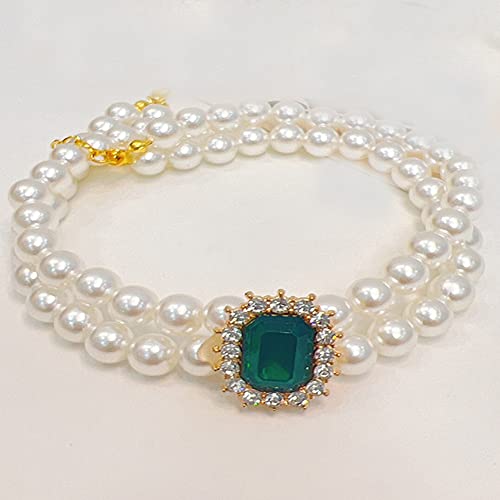 RayMinsino Halsband für Haustiere, verstellbar, mit Strasssteinen, elastisch, Haustierzubehör RayMinsino Halsband für Haustiere, verstellbar, mit Strasssteinen, elastisch, Haustierzubehör von RayMinsino