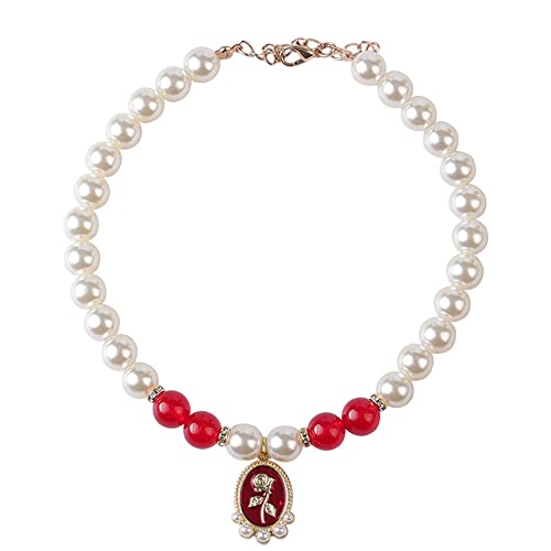 RayMinsino Haustier-Halsband, Perlen-Katzenhalsband, niedliche Welpen-Ornamente, verstellbares Katzenhalsband, Geburtstag, Urlaub, Ornamente RayMinsino Haustier-Halsband, Perlen-Katzenhalsband, niedliche Welpen-Ornamente, verstellbares Katzenhalsband, Geburtstag, Urlaub, Ornamente von RayMinsino
