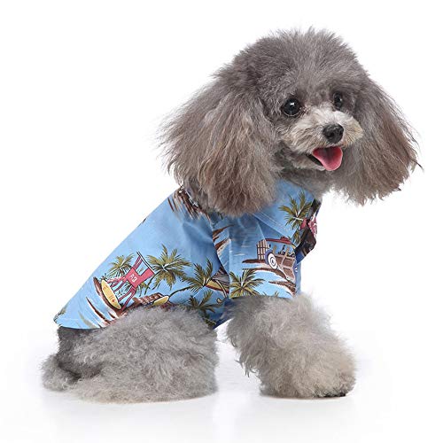 RayMinsino Hawaii-Hemden für Hunde, für Frühling und Sommer, Strand, Mode, Freizeit, Reisen, Urlaub von RayMinsino